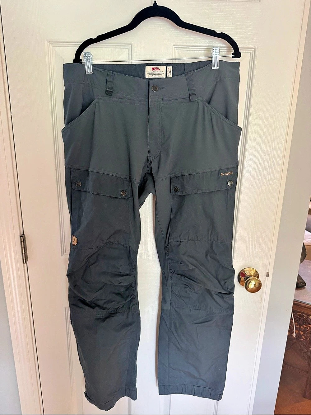 Fjallraven Vidda Pro Trousers Gray Waist 52